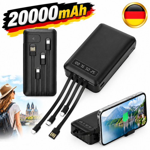 Power bank 20000mah - power, 22.5w