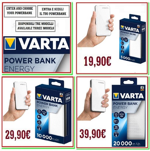 Power bank varta carica - bank,